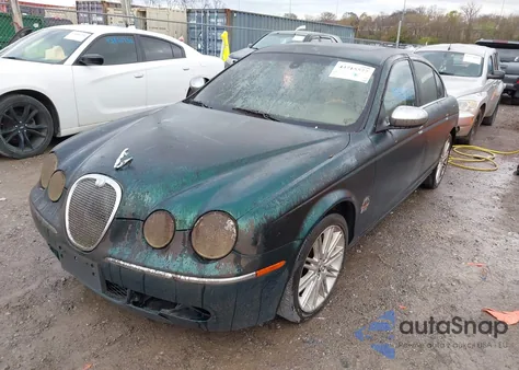 2008 Jaguar S-Type 3.0 V6 from USA, damaged, VIN SAJWA01A58FN84274